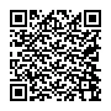 QR-Code für Telefonnummer +19704064279