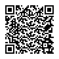 QR Code for Phone number +19704067347