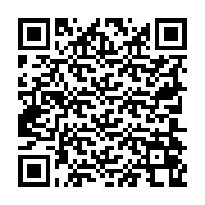 QR Code pour le numéro de téléphone +19704068418