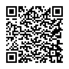 Código QR para número de teléfono +19704069209