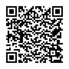 Kod QR dla numeru telefonu +19704073417