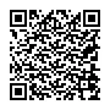 QR kód a telefonszámhoz +19704074805