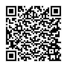 Kod QR dla numeru telefonu +19704161364