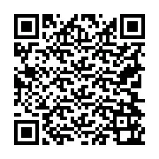 QR код за телефонен номер +19704162225