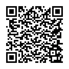 Código QR para número de teléfono +19704163346