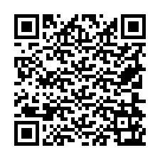 Kode QR untuk nomor Telepon +19704163407