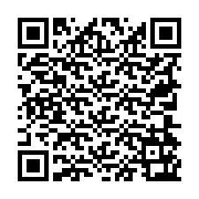 QR-koodi puhelinnumerolle +19704163408