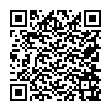 Kod QR dla numeru telefonu +19704167797