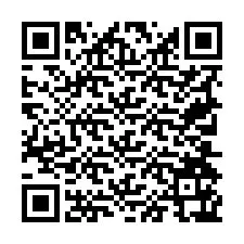 电话号码二维码 +19704167799