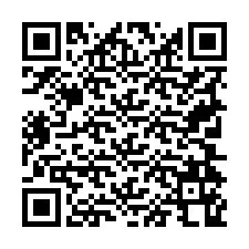 QR kód a telefonszámhoz +19704168525