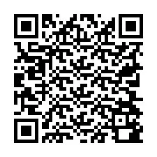 QR kód a telefonszámhoz +19704180328