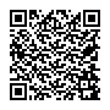 QR kód a telefonszámhoz +19704181583