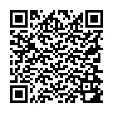 QR код за телефонен номер +19704182064