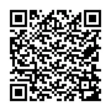 電話番号のQRコード +19704183417