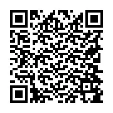 Codice QR per il numero di telefono +19704185676