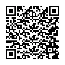 QR Code สำหรับหมายเลขโทรศัพท์ +19704186575