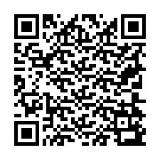 Kod QR dla numeru telefonu +19704193405