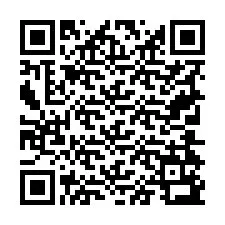 QR-code voor telefoonnummer +19704193485