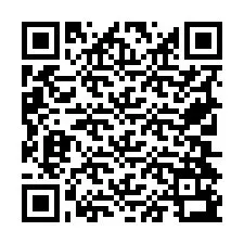 QR kód a telefonszámhoz +19704193673