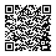 Kod QR dla numeru telefonu +19704193776