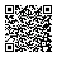 QR Code สำหรับหมายเลขโทรศัพท์ +19704194076