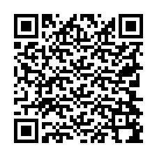 QR Code pour le numéro de téléphone +19704194224