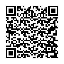 QR-koodi puhelinnumerolle +19704197665