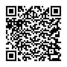 Codice QR per il numero di telefono +19704233221