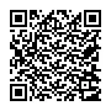 QR-code voor telefoonnummer +19704303317