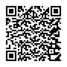 Kod QR dla numeru telefonu +19704310039