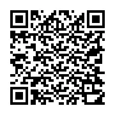 QR Code pour le numéro de téléphone +19704310490