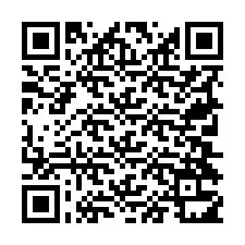 QR-Code für Telefonnummer +19704311674