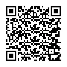 Código QR para número de teléfono +19704311770