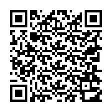 QR-koodi puhelinnumerolle +19704312558