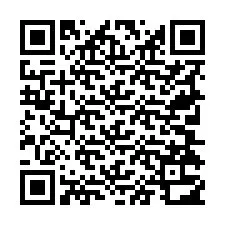 Codice QR per il numero di telefono +19704312934