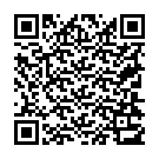 QR kód a telefonszámhoz +19704313151