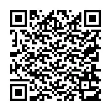 Código QR para número de telefone +19704313549