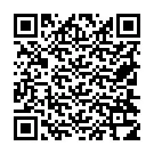 QR-koodi puhelinnumerolle +19704314647