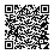 Kode QR untuk nomor Telepon +19704314773