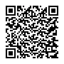 Código QR para número de telefone +19704317181