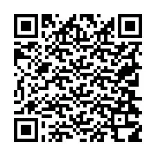 QR kód a telefonszámhoz +19704318179