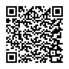 QR-koodi puhelinnumerolle +19704320170