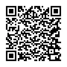 Código QR para número de telefone +19704320471