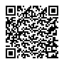 QR kód a telefonszámhoz +19704322145