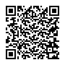 Codice QR per il numero di telefono +19704322502
