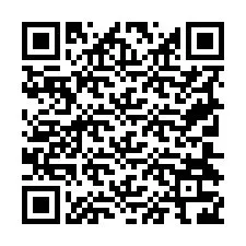 QR-koodi puhelinnumerolle +19704326311