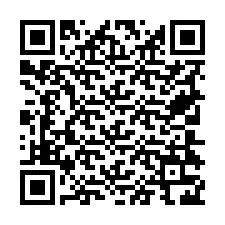 QR Code pour le numéro de téléphone +19704326443