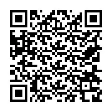 Kode QR untuk nomor Telepon +19704328707