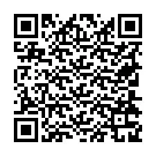 Código QR para número de telefone +19704329946