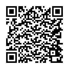 Codice QR per il numero di telefono +19704420669